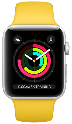 Apple Watch Series 2 – 38 vagy 42 mm-es tokméret